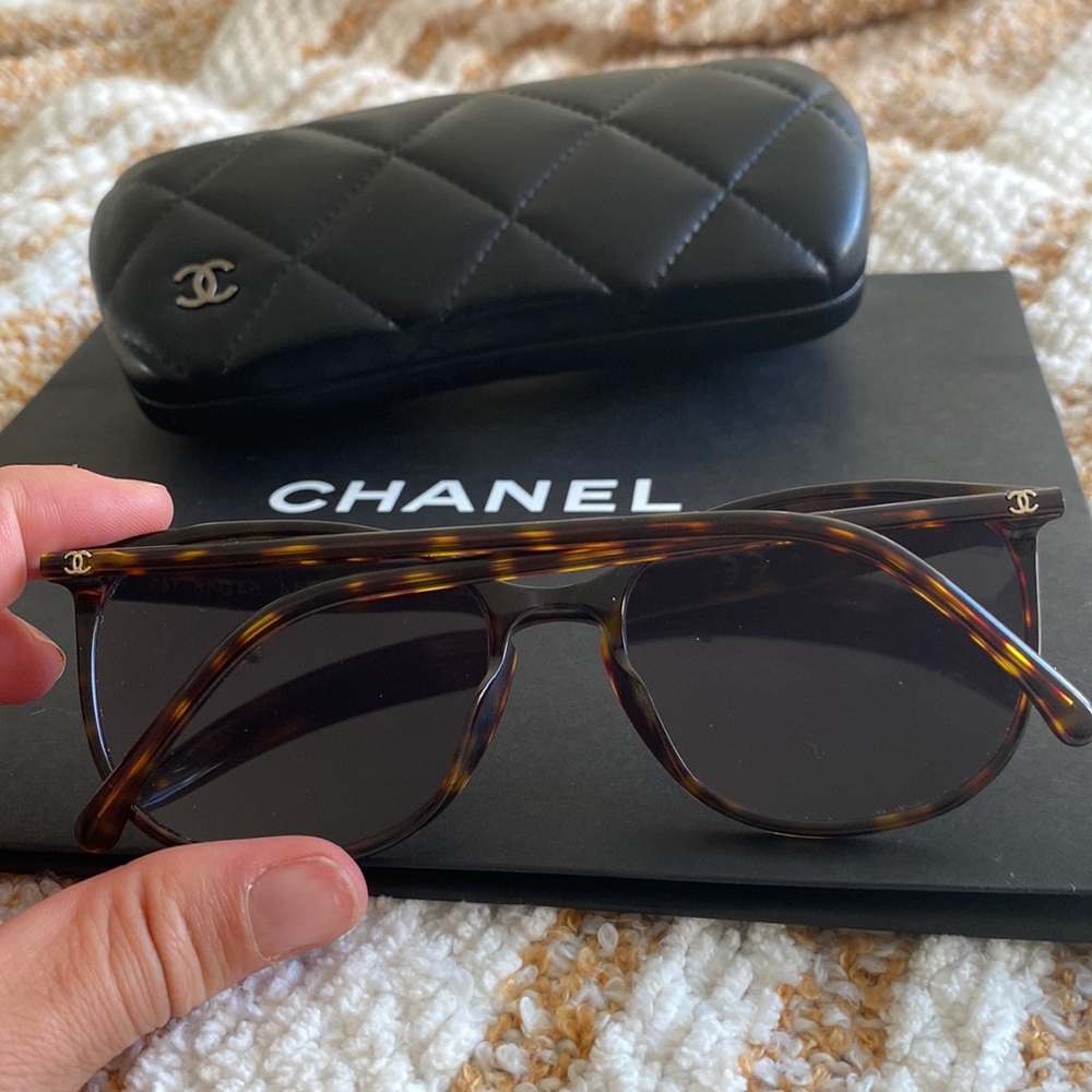 Chanel butterflies eyeglasses (was prescription and transformed to sunglasses)